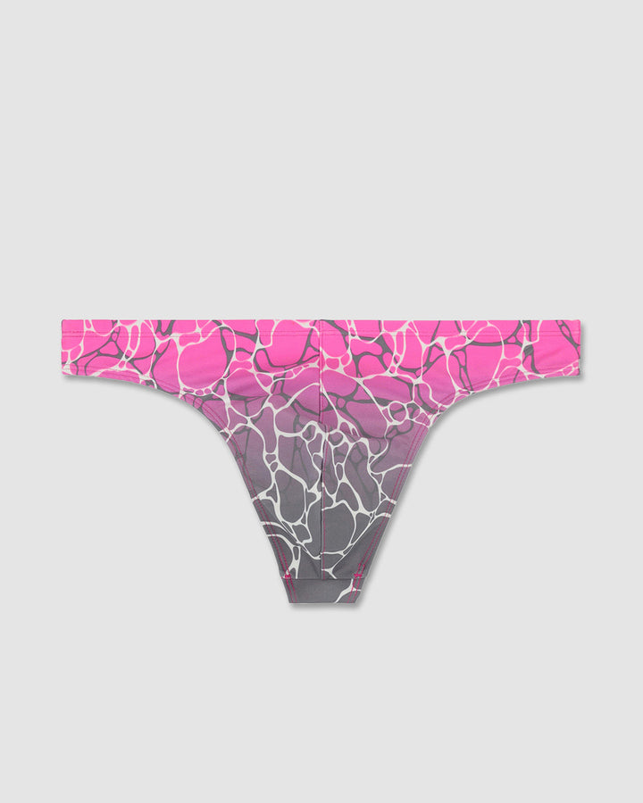 C-IN2 Swim Thong in acqua pink – men's low-rise barely-there swim thong quick dry