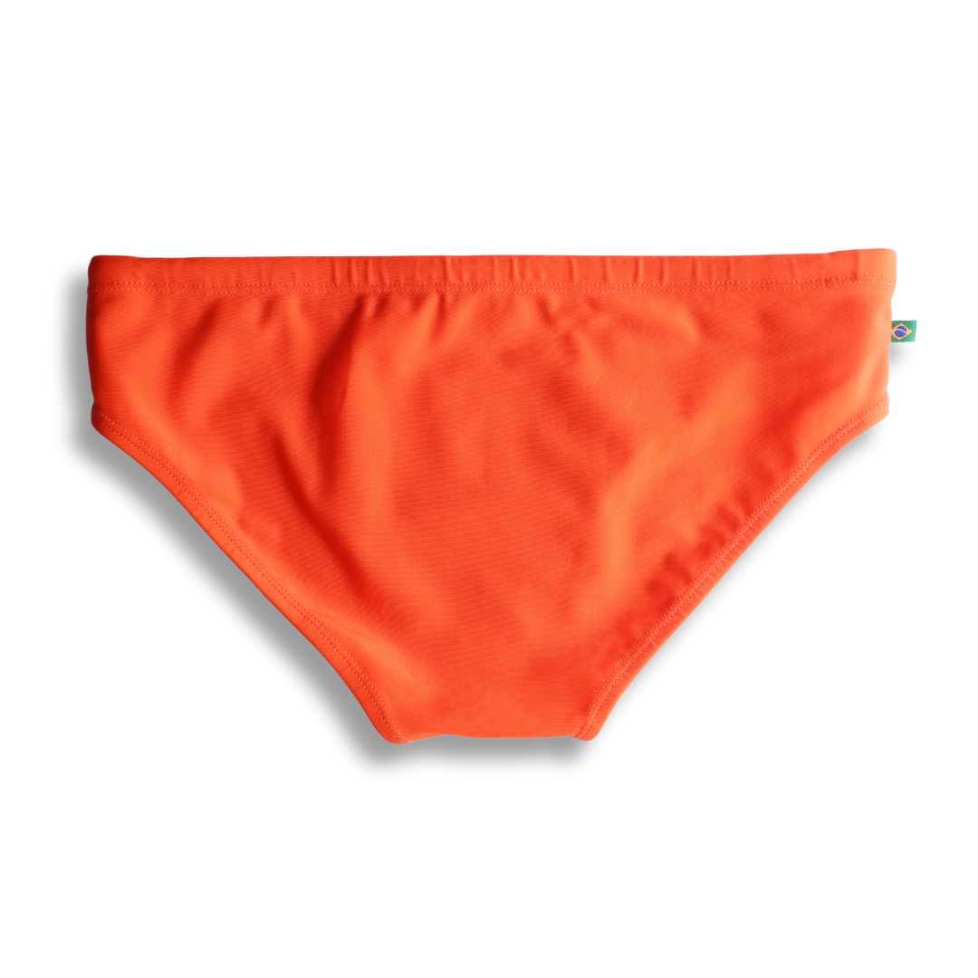 CA-RIO-CA Men's Tangerine solids Swimming Sunga Beachwear for Men Swimwear in 