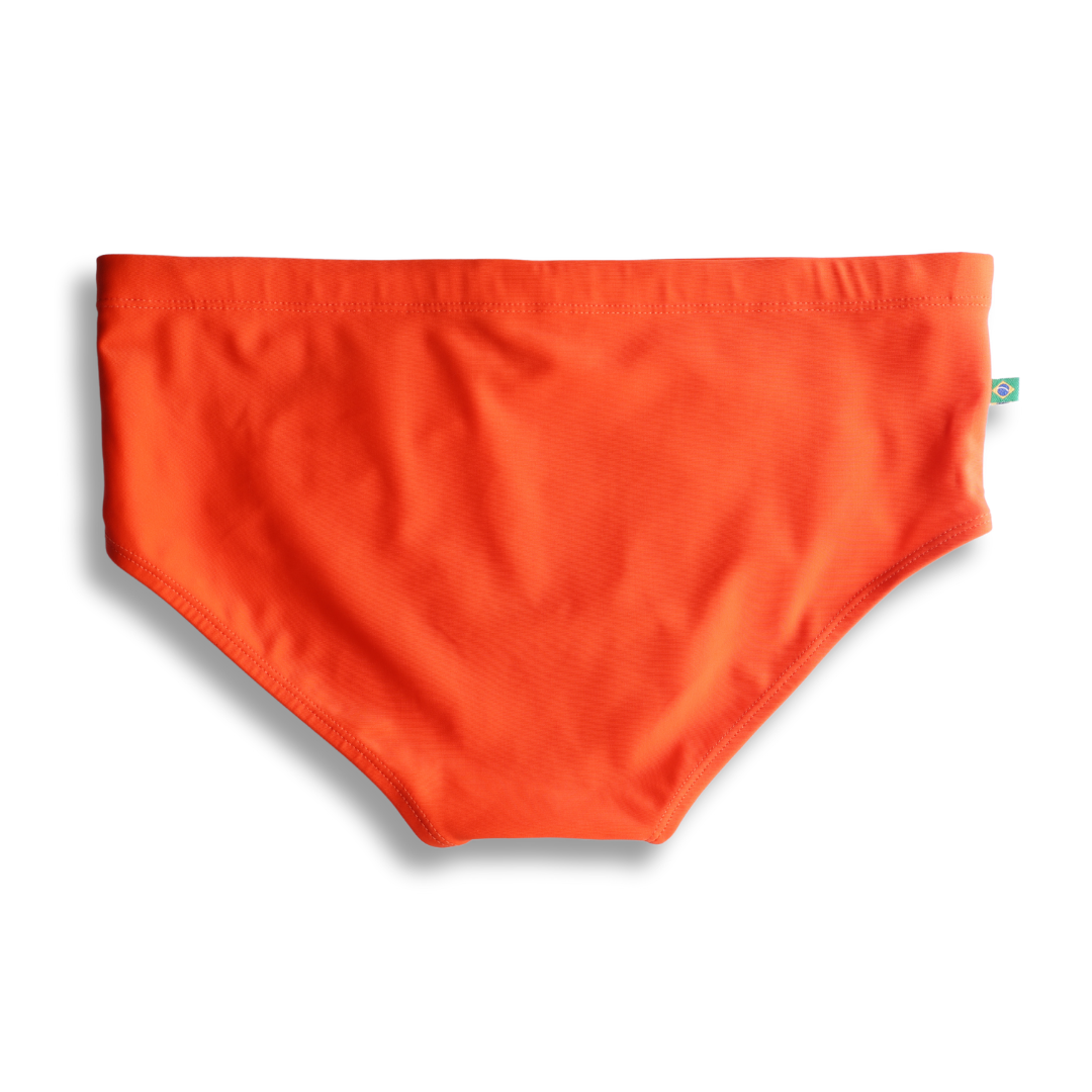 CA-RIO-CA Men's Tangerine solids Swimming Sunga Beachwear for Men Swimwear in 
