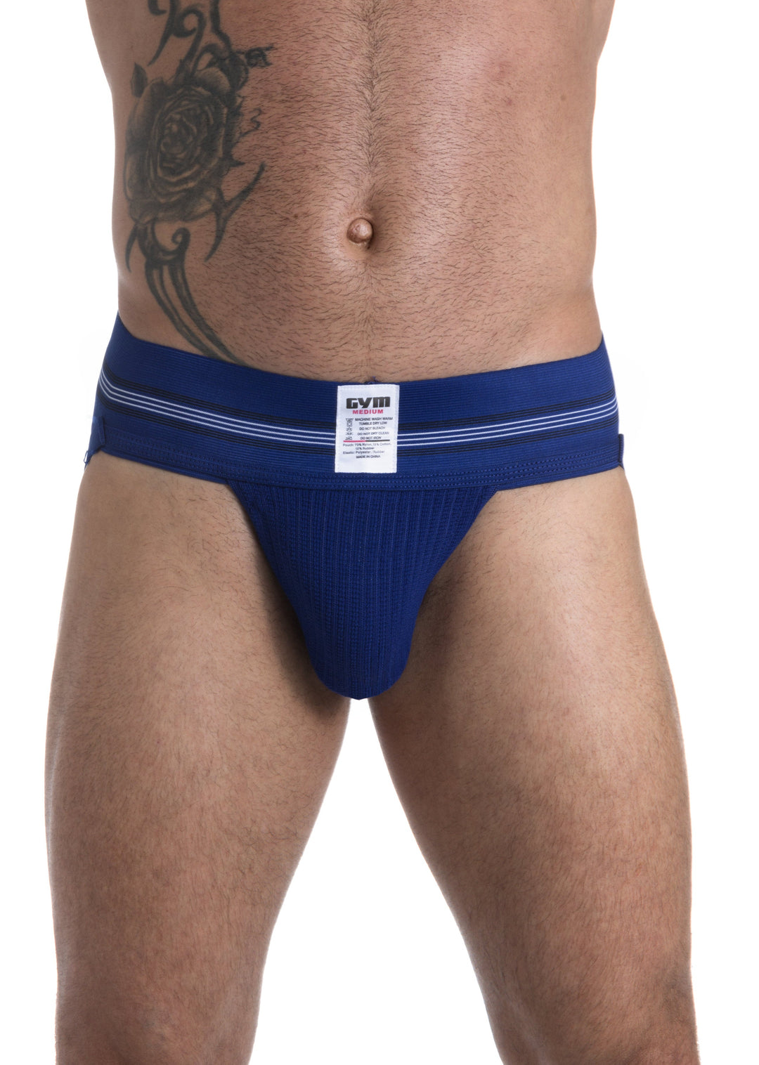 GYM Old School 2.0 Jockstrap - Men's Athletic Supporter with 3" Wide Waistband