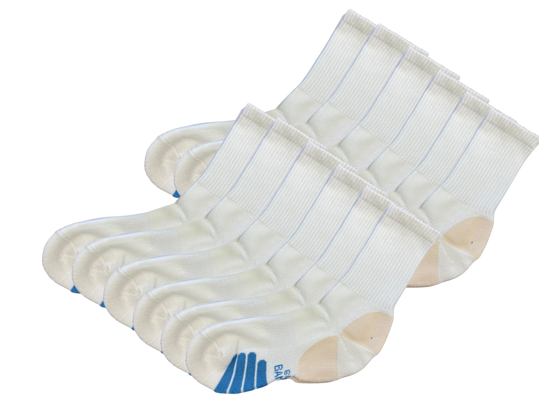 Spun Bamboo high performance bamboo socks flat lay product shot