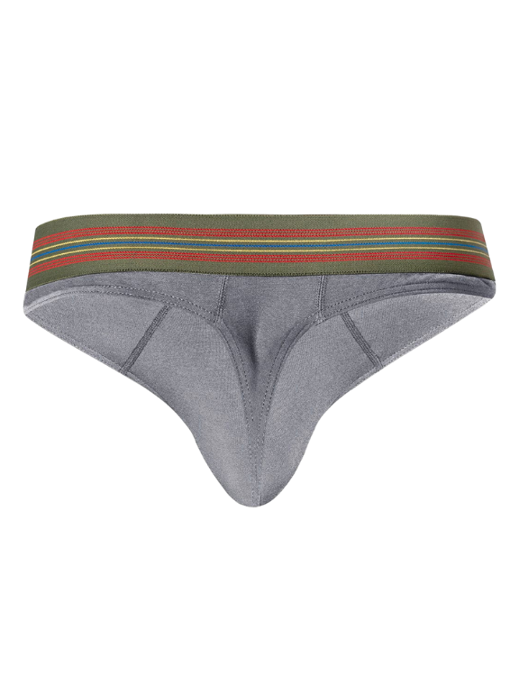 Bike Active Thong Underwear Gray