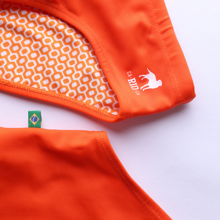 CA-RIO-CA Men's Tangerine solids Swimming Sunga Beachwear for Men Swimwear in 