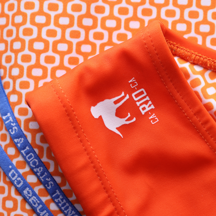 CA-RIO-CA Men's Tangerine solids Swimming Sunga Beachwear for Men Swimwear in 