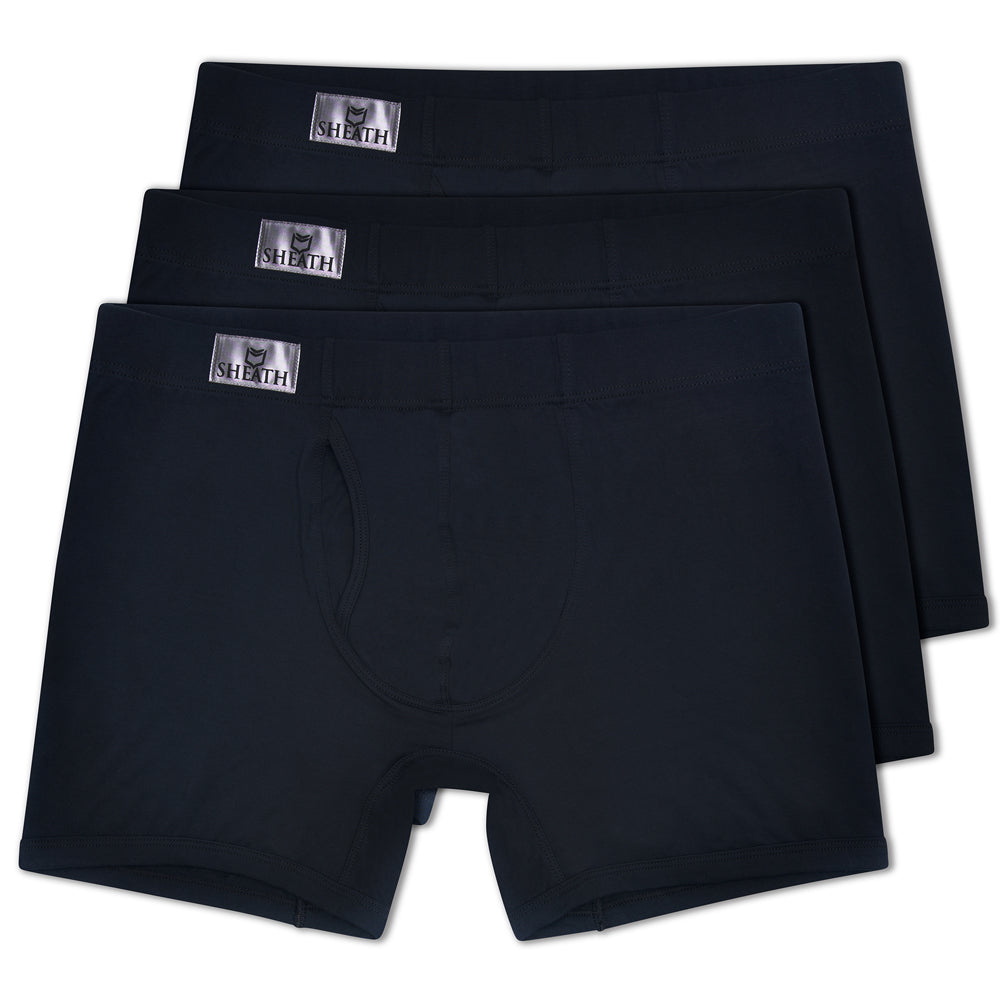 SHEATH 3.21 Dual Pouch Boxer Brief 3 Pack - Men's Underwear