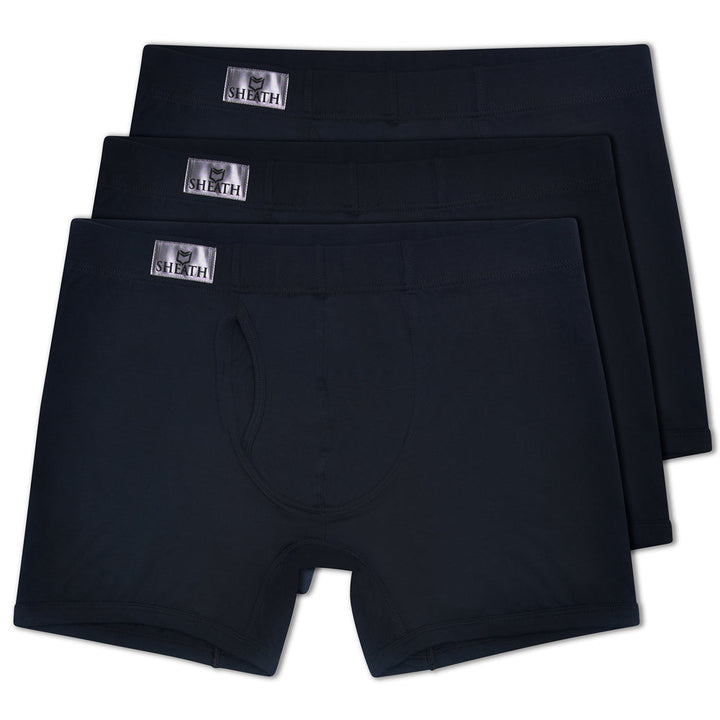 SHEATH 3.21 Dual Pouch Boxer Brief 3 Pack - Men's Underwear