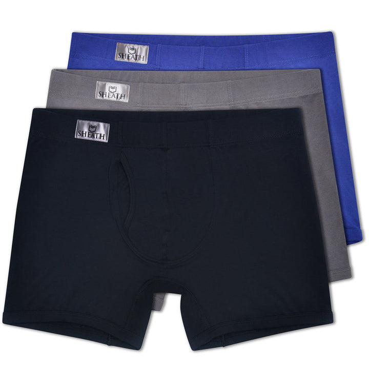 SHEATH 3.21 Dual Pouch Boxer Brief 3 Pack - Men's Underwear