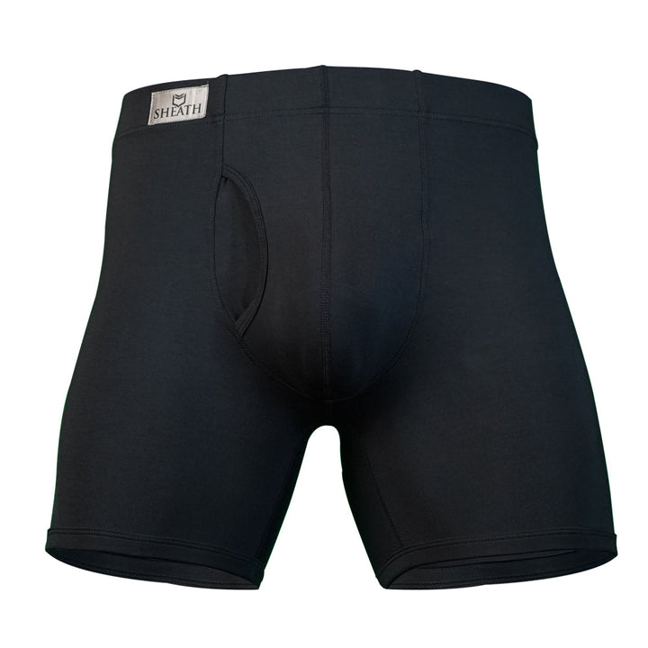 SHEATH 3.21 Modal Men's Dual Pouch Boxer Brief 5 inch 5-Pack – men's modal dual pouch boxer brief 3.21