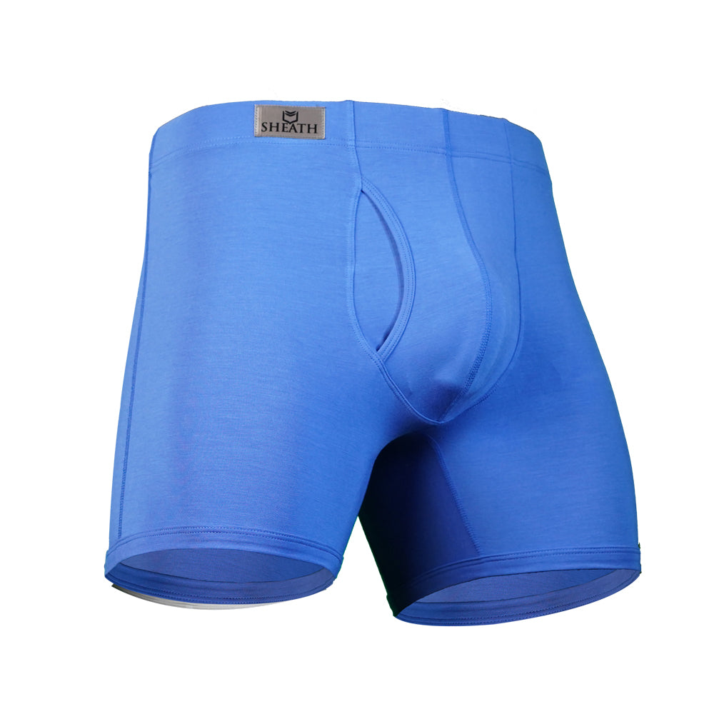 SHEATH 3.21 Modal Men's Dual Pouch Boxer Brief 5 inch 5-Pack – men's modal dual pouch boxer brief 3.21