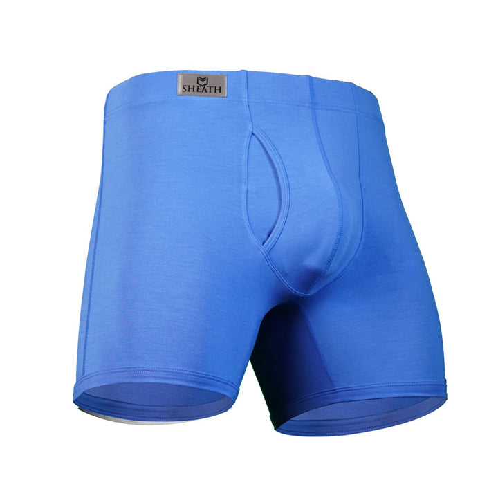 SHEATH 3.21 Modal Men's Dual Pouch Boxer Brief 5 inch 5-Pack – men's modal dual pouch boxer brief 3.21