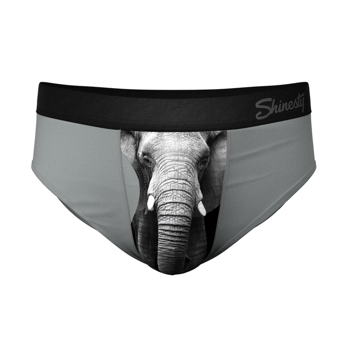 The Junk In The Trunk Elephant Ball Hammock® Briefs - Shinesty Pouch Underwear