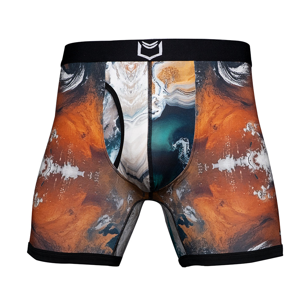 SHEATH 4.0 Men's 5" Dual Pouch Boxer Briefs - Bamboo Fiber Comfort & Separation