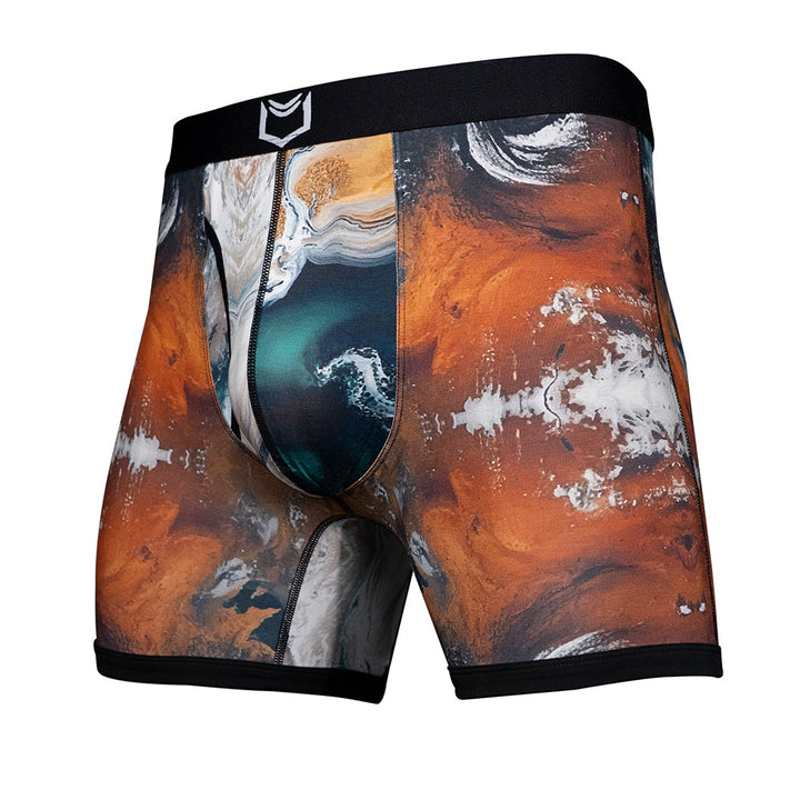 SHEATH 4.0 Men's 5" Dual Pouch Boxer Briefs - Bamboo Fiber Comfort & Separation