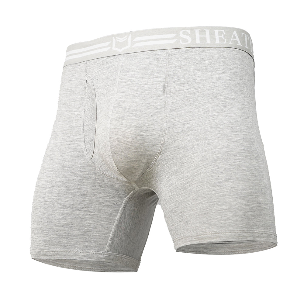 SHEATH 4.0 Bamboo Men's Dual Pouch Boxer Brief 5 inch 5-Pack – men's bamboo dual pouch boxer brief