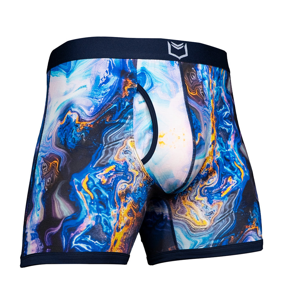 SHEATH 4.0 Men's 5" Dual Pouch Boxer Briefs - Bamboo Fiber Comfort & Separation