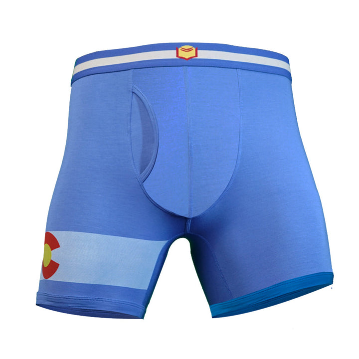 SHEATH 4.0 Colorado Edition Dual Pouch Boxer Brief | Special Print, Patented Separation Technology