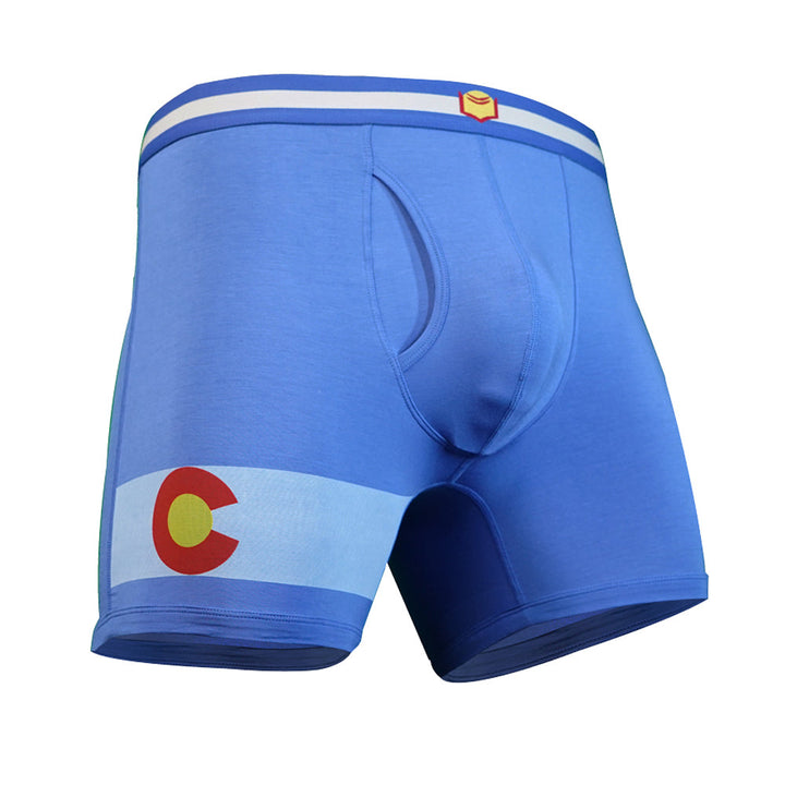 SHEATH 4.0 Colorado Edition Dual Pouch Boxer Brief | Special Print, Patented Separation Technology