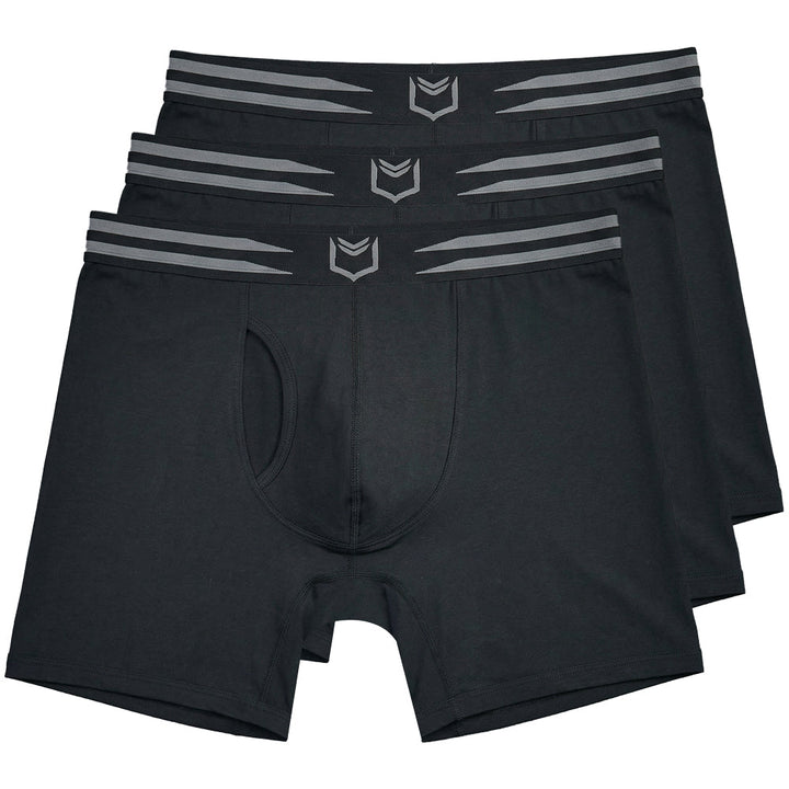 SHEATH 4.0 Cotton Men's Dual Pouch Boxer Brief 5 inch 3-Pack – men's cotton dual pouch boxer brief
