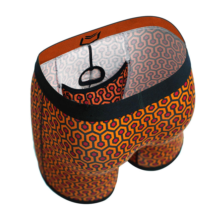 SHEATH 4.0 Bamboo Hexagon Dual Pouch Boxer Briefs - Ultimate Comfort