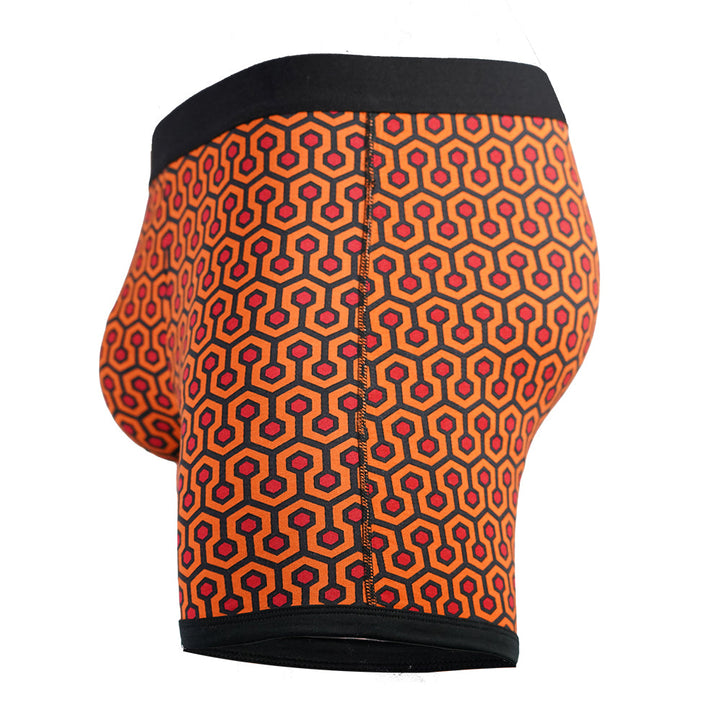 SHEATH 4.0 Bamboo Hexagon Dual Pouch Boxer Briefs - Ultimate Comfort