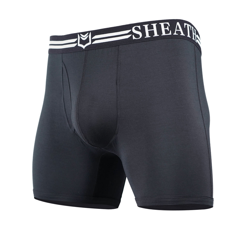 SHEATH 4.0 Modal Men's Dual Pouch Boxer Brief 5 inch 5-Pack – men's modal dual pouch boxer brief