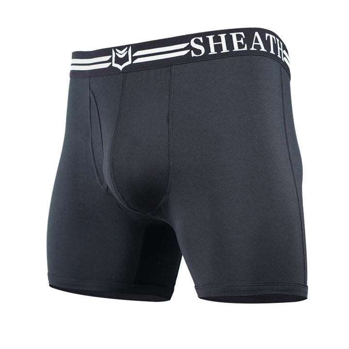 SHEATH 4.0 Modal Men's Dual Pouch Boxer Brief 5 inch 5-Pack – men's modal dual pouch boxer brief
