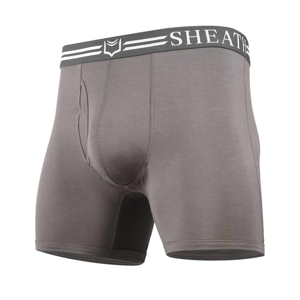 SHEATH 4.0 Modal Men's Dual Pouch Boxer Brief 5 inch 5-Pack – men's modal dual pouch boxer brief