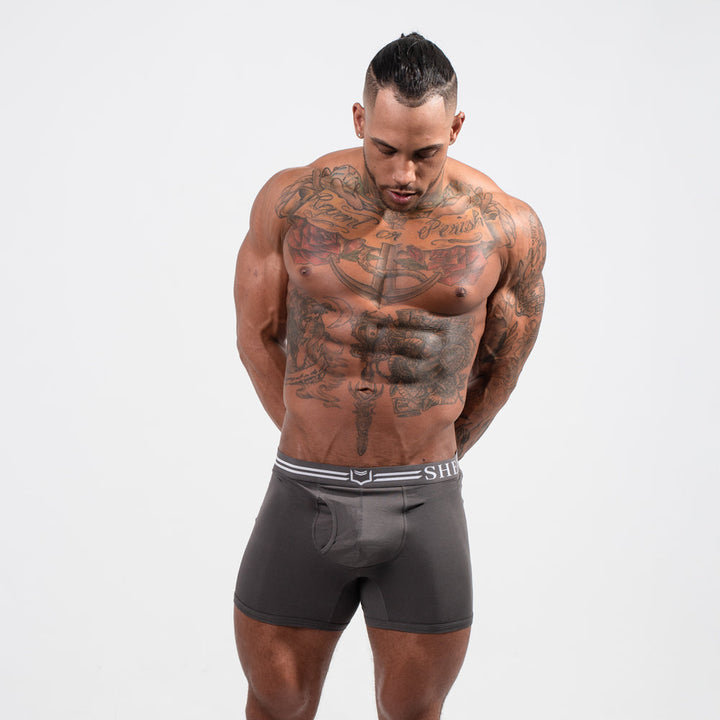 SHEATH 4.0 Modal Men's Dual Pouch Boxer Brief 5 inch 5-Pack – men's modal dual pouch boxer brief