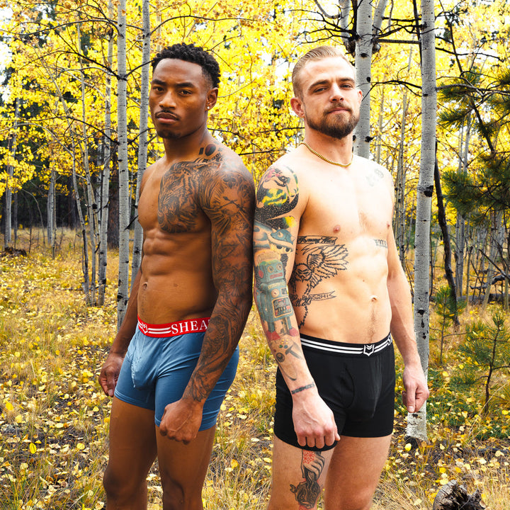 SHEATH 4.0 Modal Men's Dual Pouch Boxer Brief 5 inch 5-Pack – men's modal dual pouch boxer brief