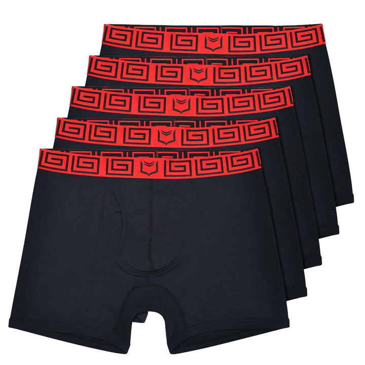 SHEATH 4.0 Modal Men's Dual Pouch Boxer Brief 5 inch 5-Pack – men's modal dual pouch boxer brief
