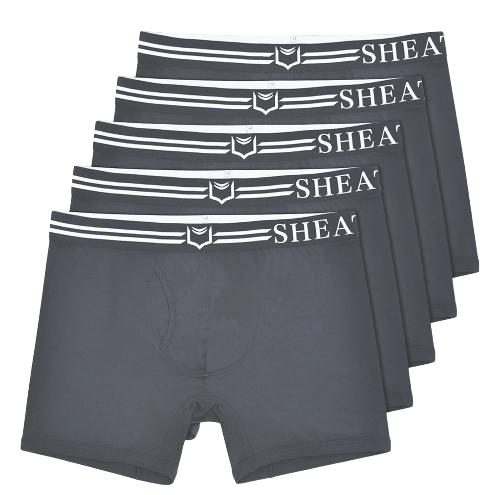 SHEATH 4.0 Modal Men's Dual Pouch Boxer Brief 5 inch 5-Pack – men's modal dual pouch boxer brief