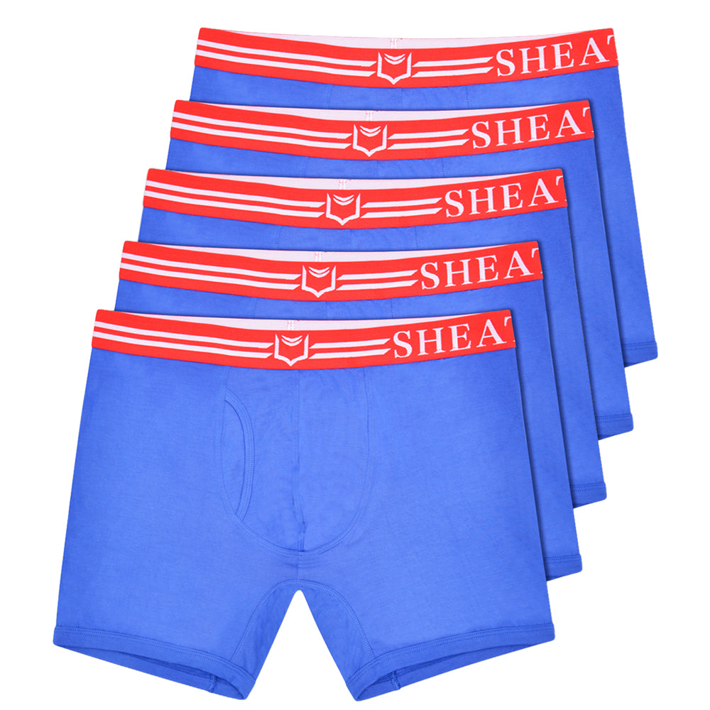 SHEATH 4.0 Modal Men's Dual Pouch Boxer Brief 5 inch 5-Pack – men's modal dual pouch boxer brief