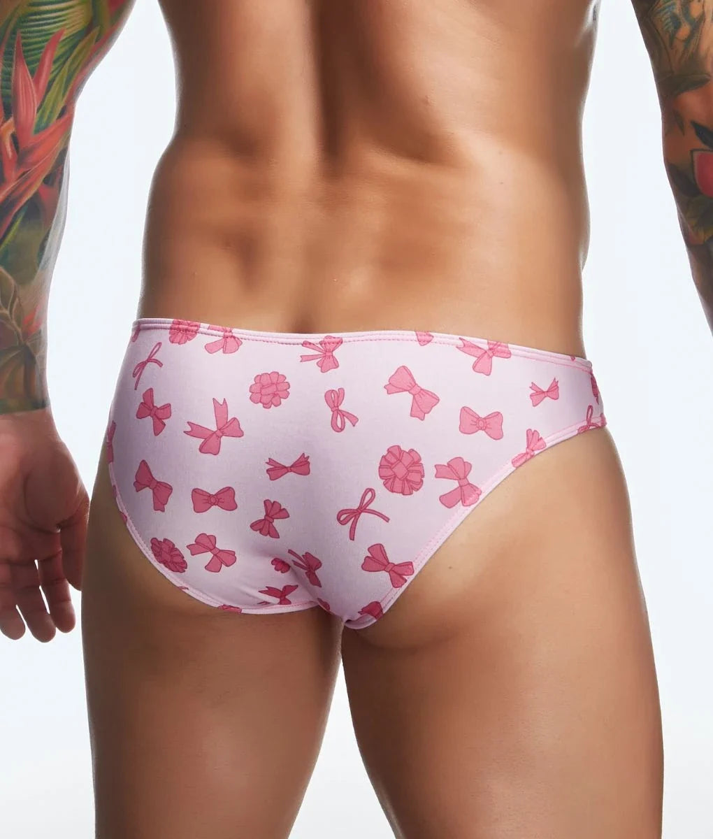Justin+Simon Printed Bikini Brief Men's Bikini Brief – men's briefs
