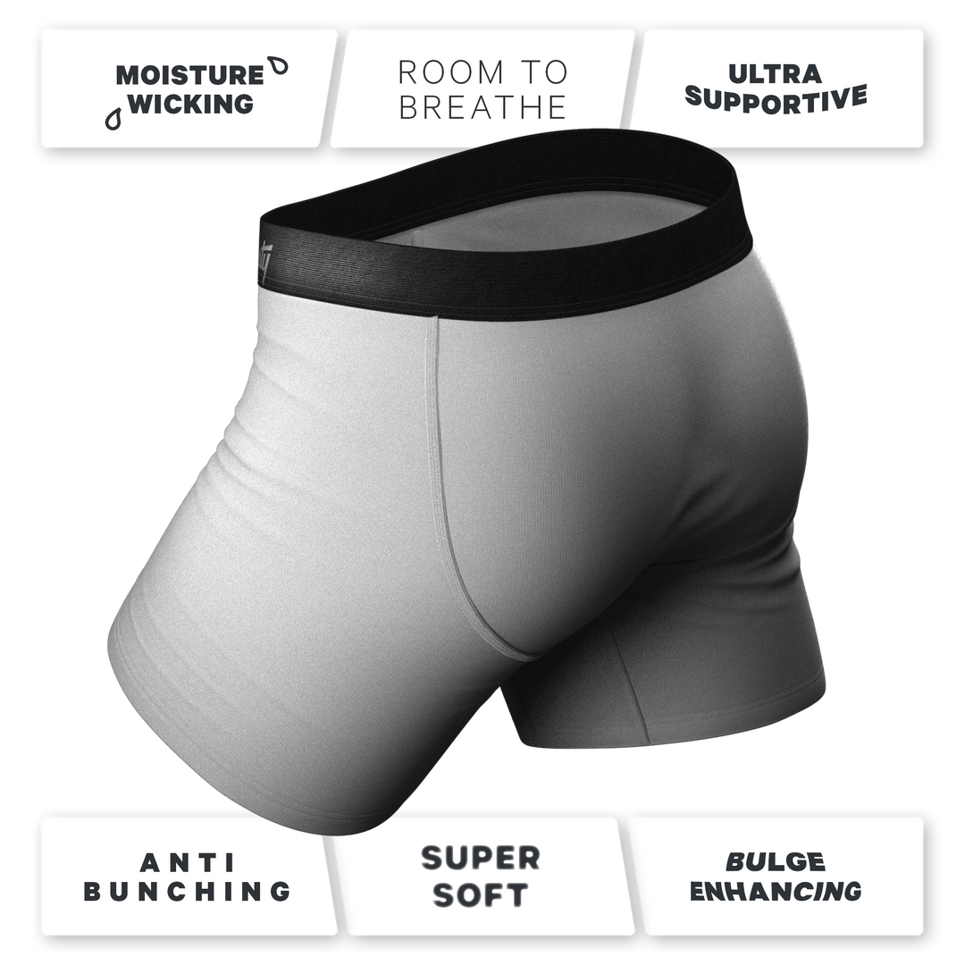 The 50 Shades Grey Ball Hammock® Pouch Underwear with Fly | Supportive Boxer Briefs