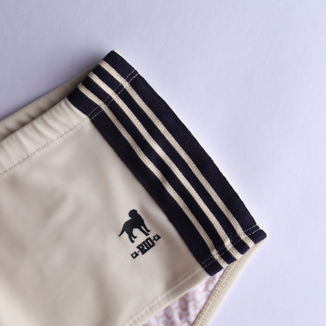 CA-RIO-CA Men's Galão Creme Sunga Designer Swim Shorts Swimwear in 