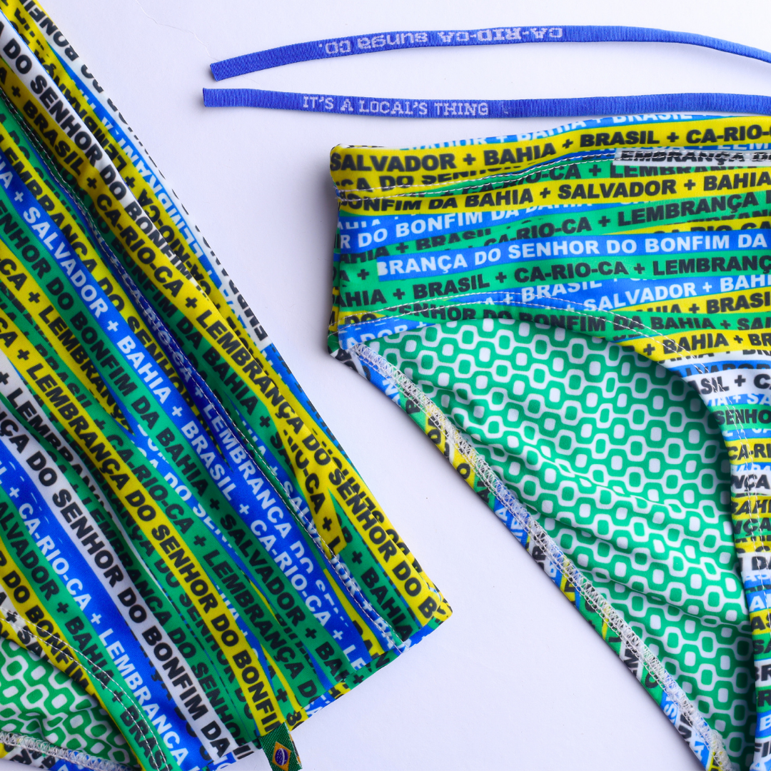 CA-RIO-CA Men's Bonfim Sunga in Brief & Classic cut Designer Swimwear Briefs in 
