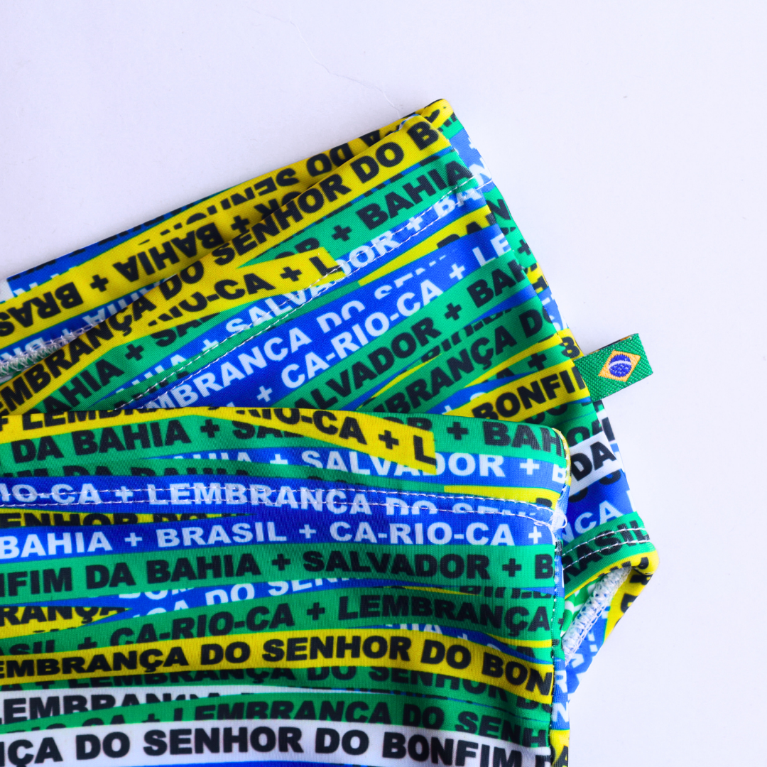 CA-RIO-CA Men's Bonfim Sunga in Brief & Classic cut Designer Swimwear Briefs in 
