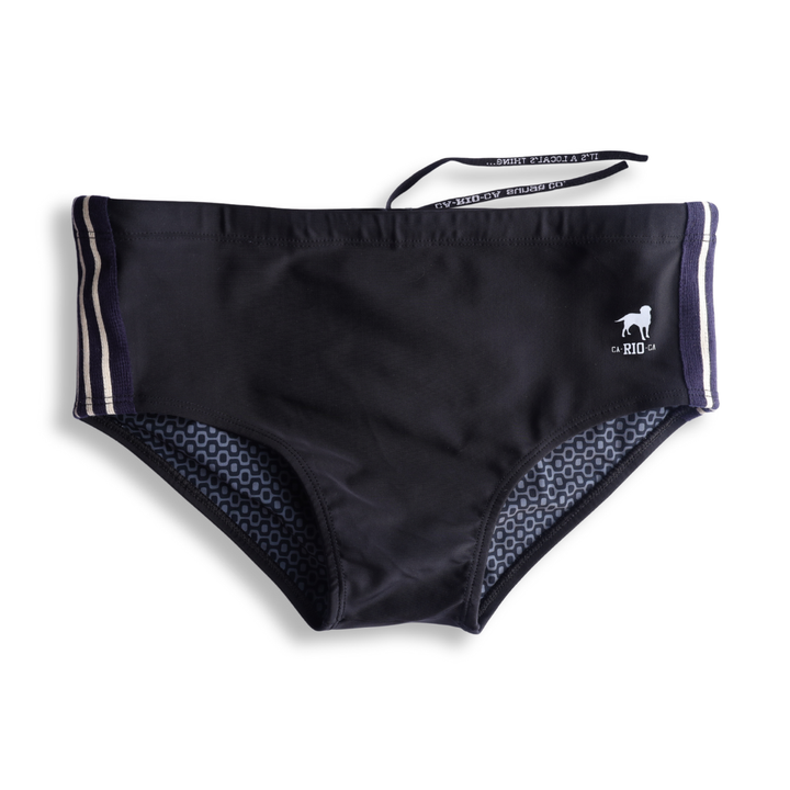CA-RIO-CA Men's Galão Preto Sunga Designer Swim Shorts Swimwear in 