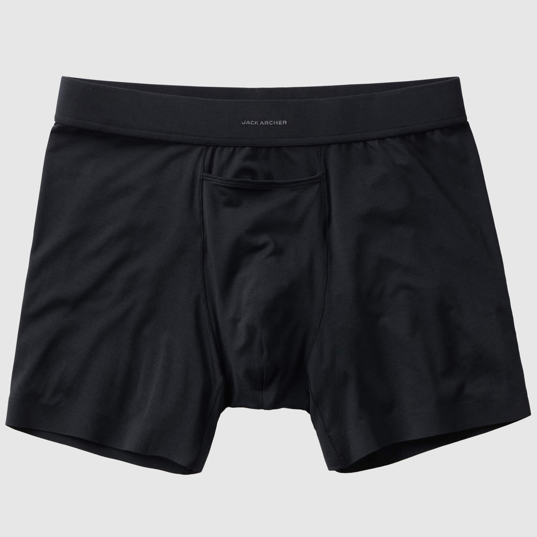 Jetsetter Boxer Brief 5" -- Space Black