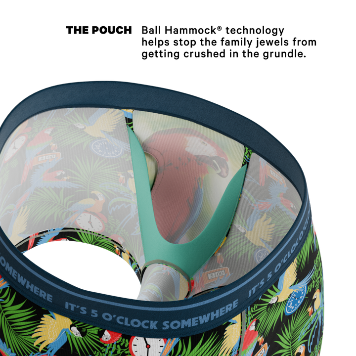 Shinesty x Margaritaville® "The 5 O'Clock Somewhere" Ball Hammock® Pouch Trunks