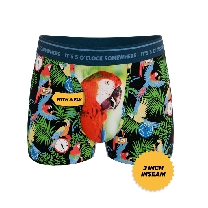 Shinesty x Margaritaville® "The 5 O'Clock Somewhere" Ball Hammock® Pouch Trunks