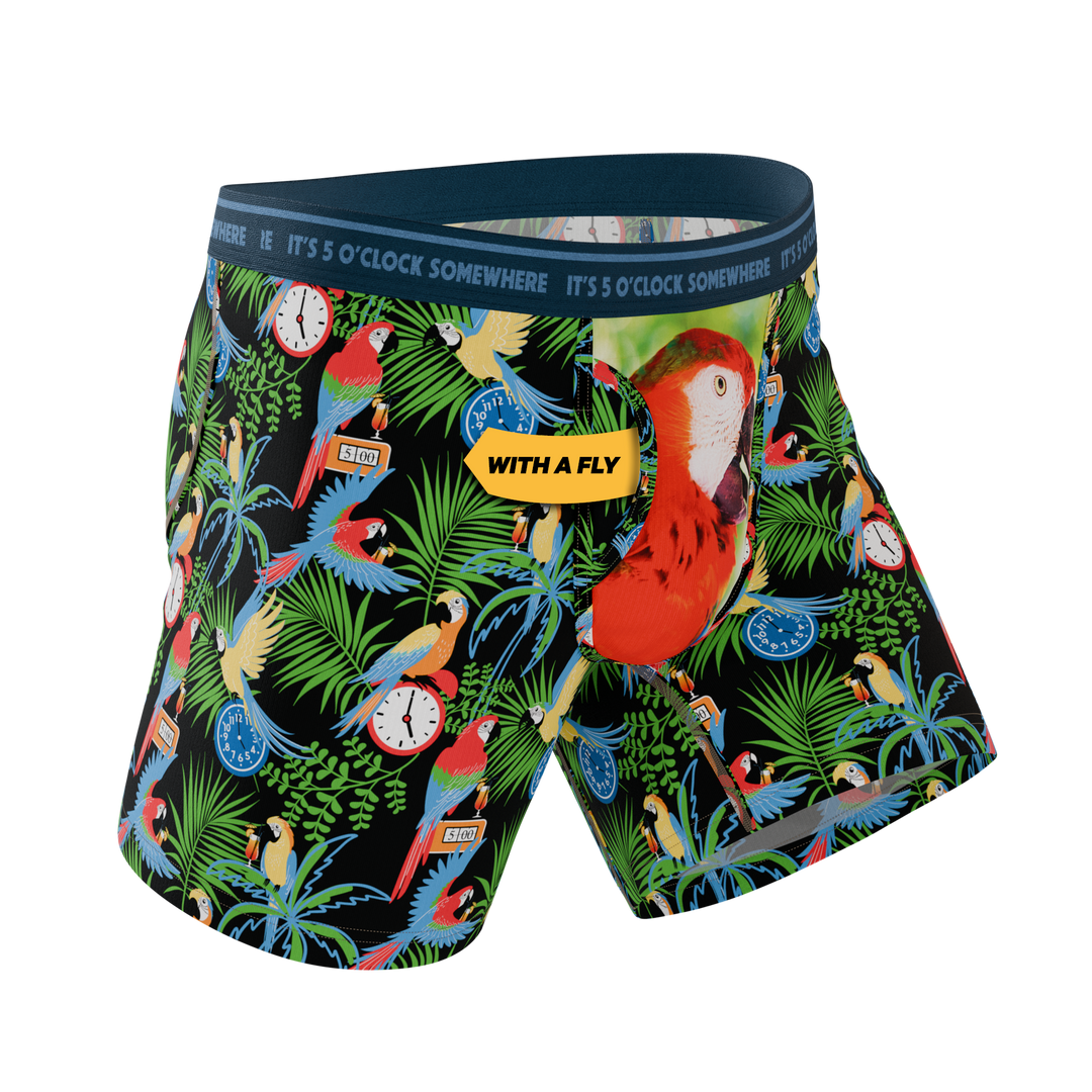 Shinesty x Margaritaville® "The 5 O'Clock Somewhere" Ball Hammock® Pouch Underwear