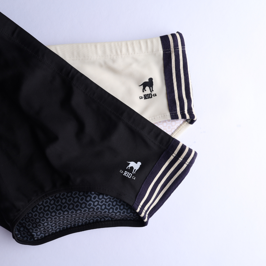 CA-RIO-CA Men's Galão Preto Sunga Designer Swim Shorts Swimwear in 
