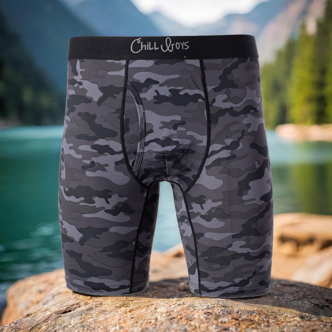 Chill Boys Performance Boxer Briefs | Camo