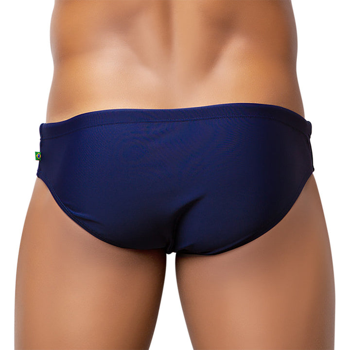 CA-RIO-CA Men's Brief Cut Solids Sunga Male Bathing Suit Briefs in 