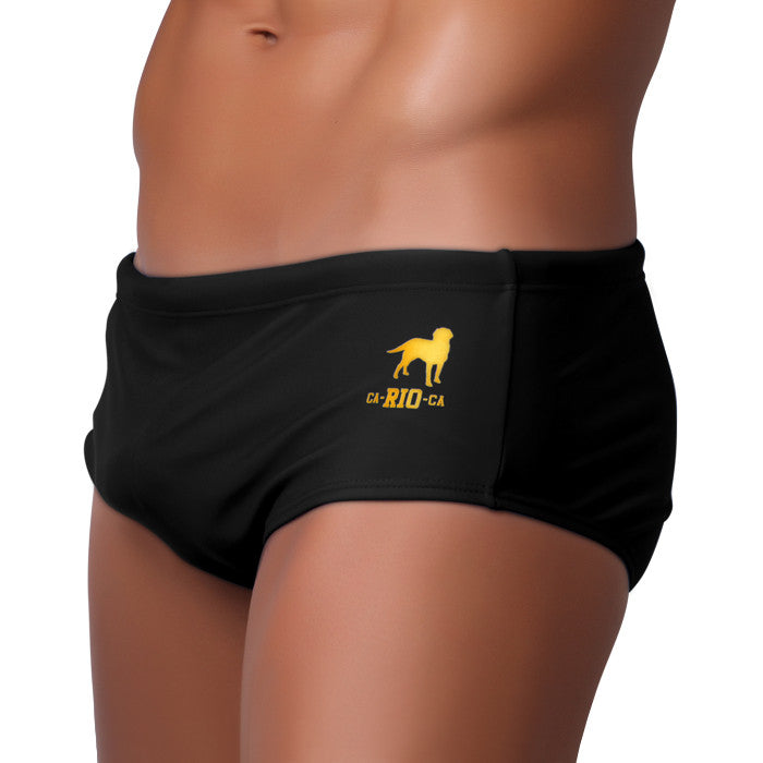 CA-RIO-CA Men's Classic Cut Solids Sunga Male Bathing Suit Swimwear in 