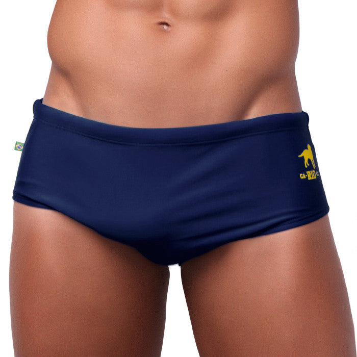 CA-RIO-CA Men's Classic Cut Solids Sunga Male Bathing Suit Swimwear in 