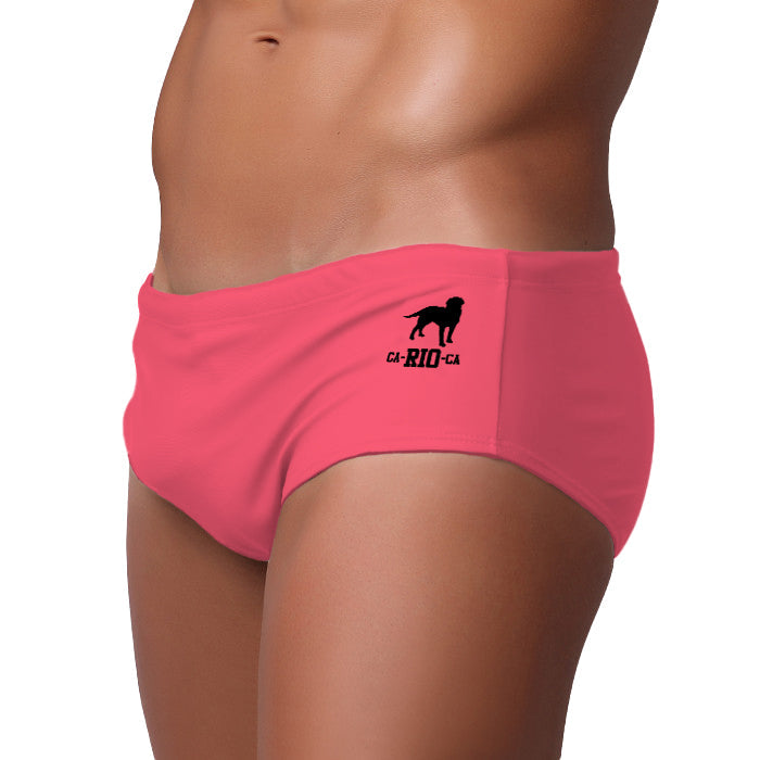 CA-RIO-CA Men's PINK POP Swimming Sunga Beachwear for Men Swimwear in 