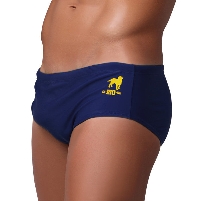 CA-RIO-CA Men's Low Rise Solids Cut Sunga Male Bathing Suit Swimwear in 