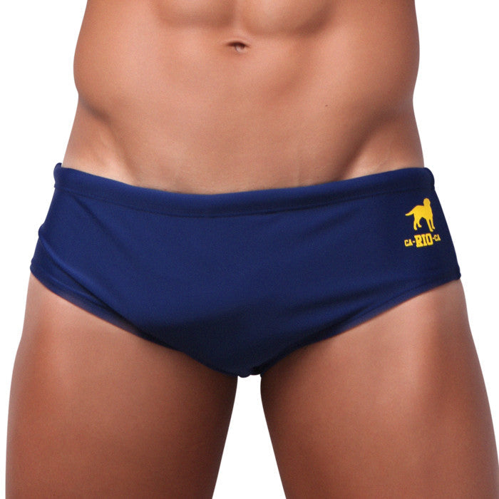 CA-RIO-CA Men's Low Rise Solids Cut Sunga Male Bathing Suit Swimwear in 